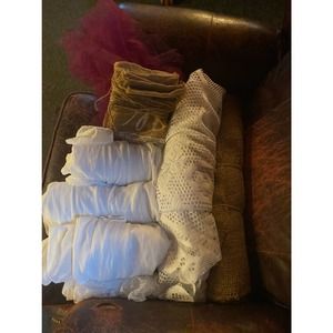 Misc wedding fabrics